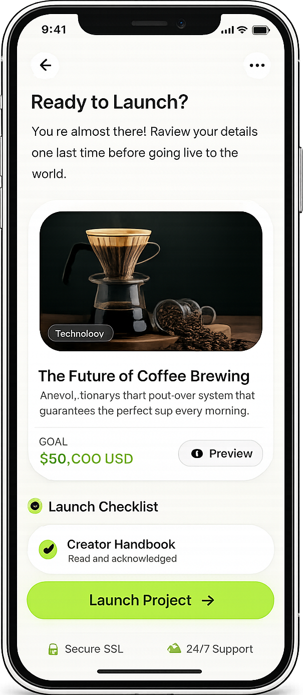 Creator dashboard preview