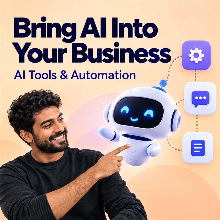 Bring AI into your business: an assistant robot connected to automated tasks