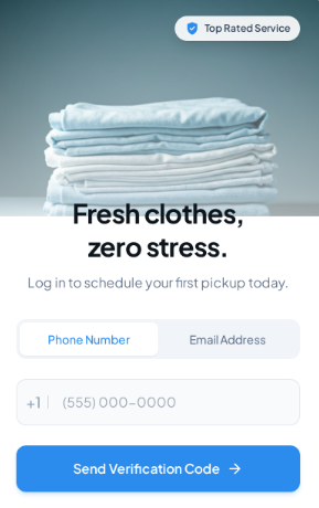 Login & account creation