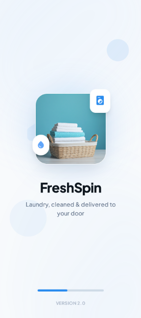 Splash & OTP onboarding