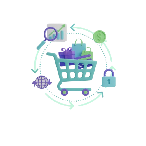 E-commerce MLM (extra) illustration