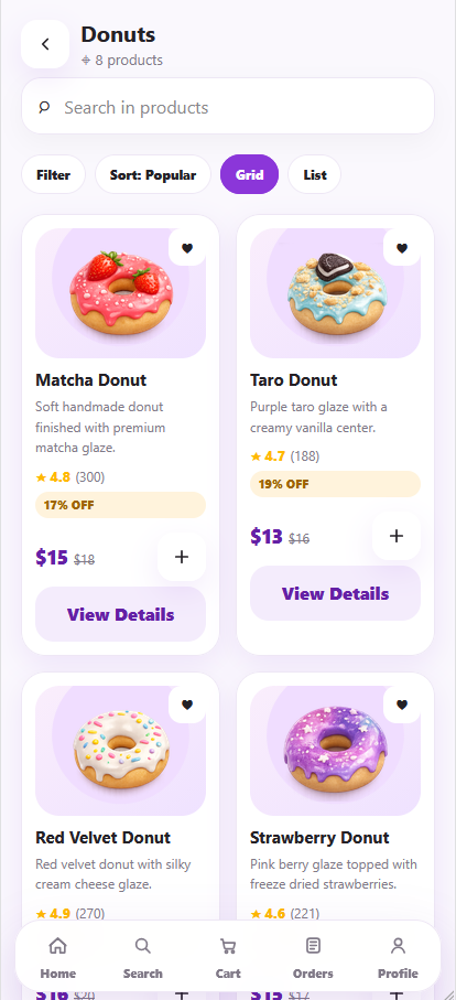 Restaurant & Menu Management
