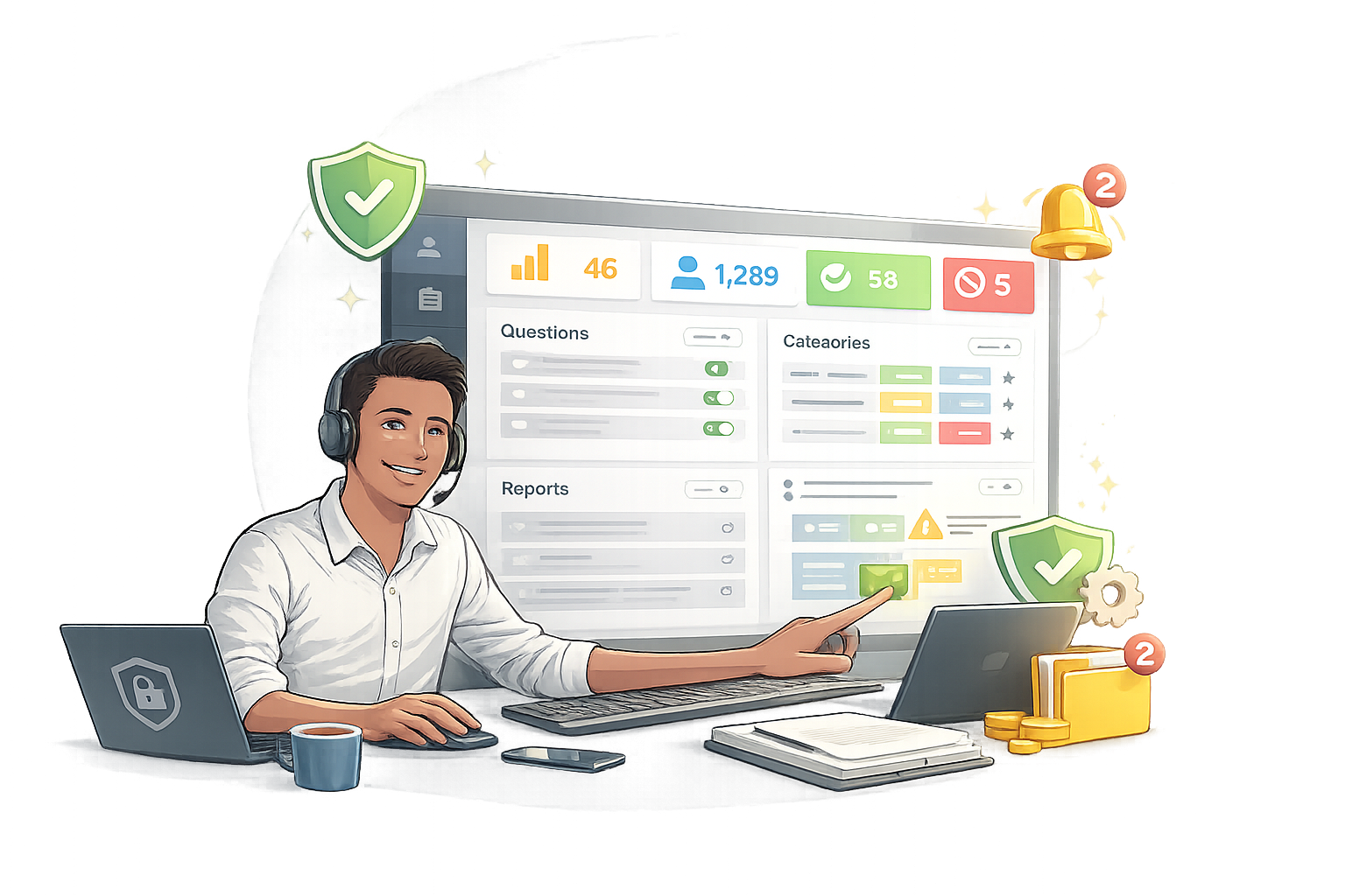 Supply chain software development hero image