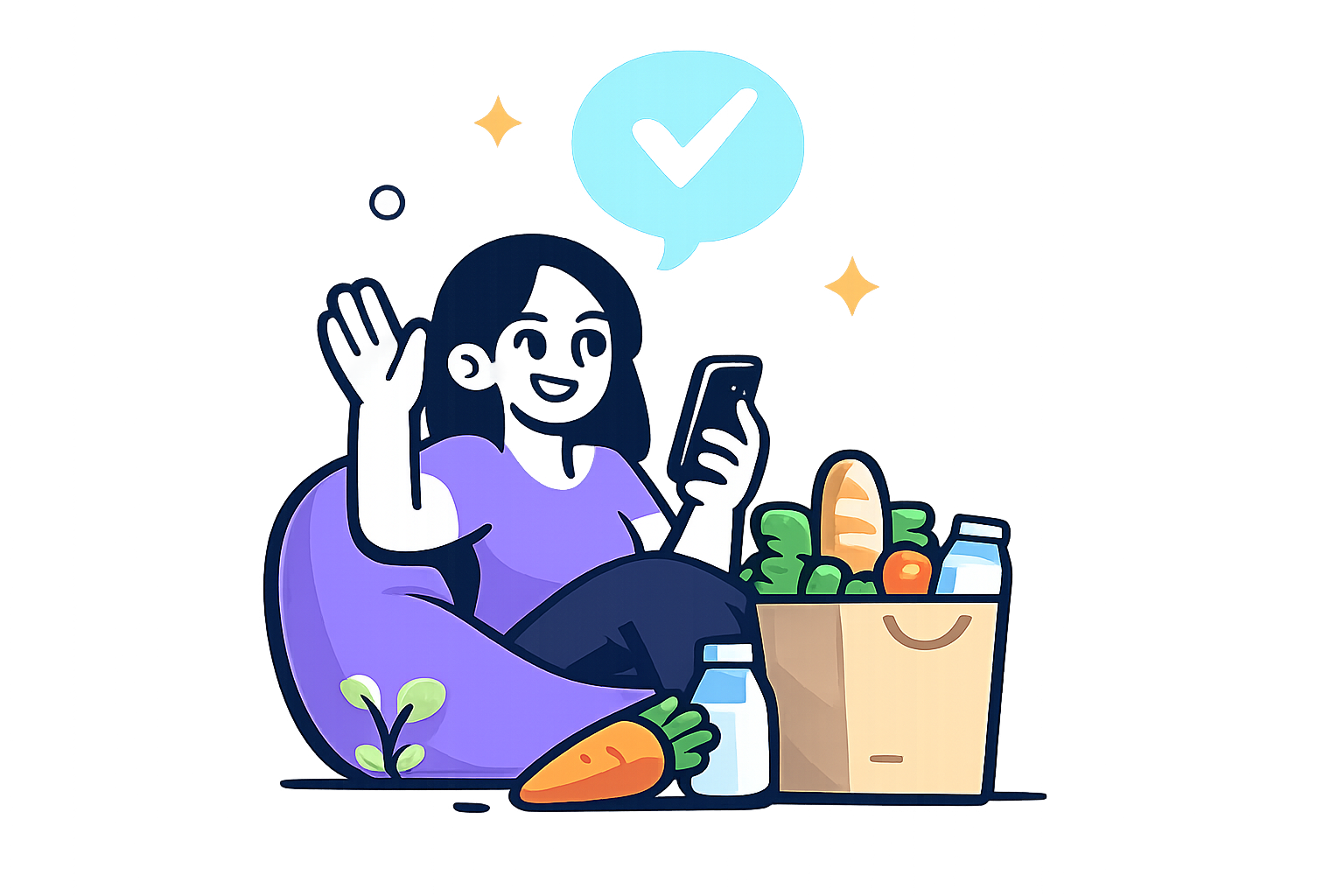 Grocery marketplace module