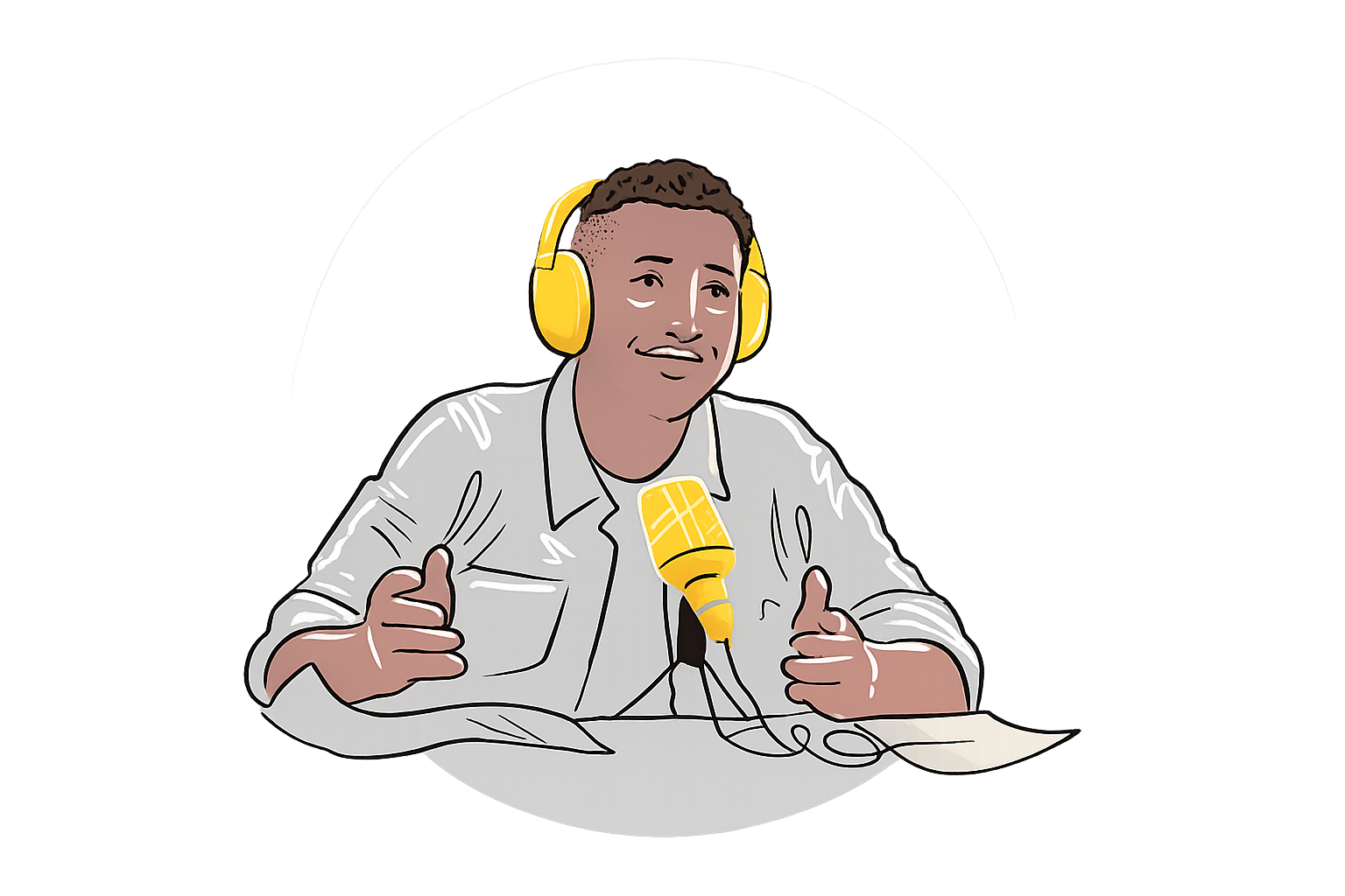 Live quiz room with game PIN join illustration