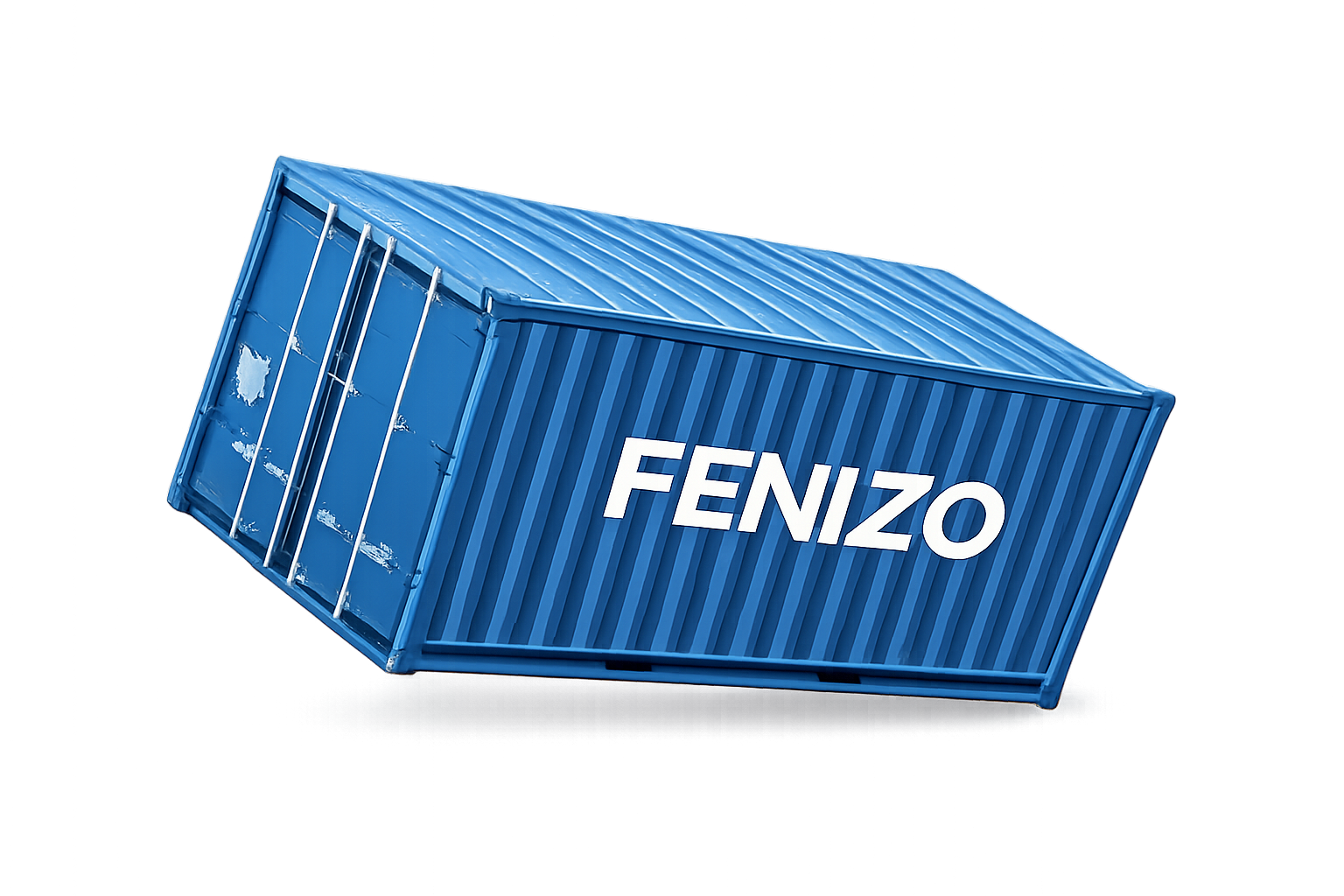 Black Cargo Shipping Container