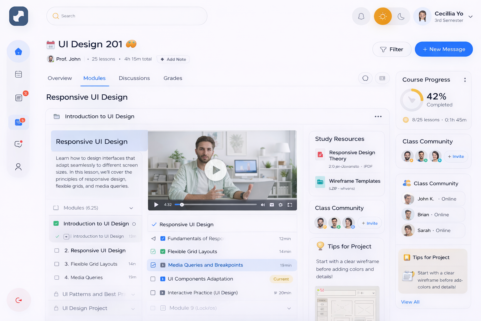 Responsive layout preview