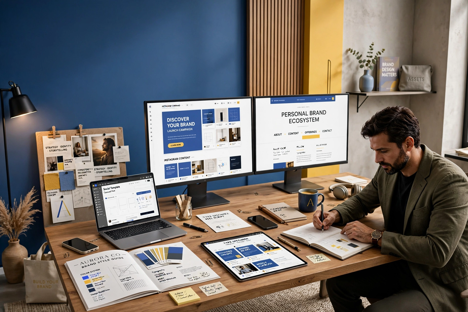 Brand and visual design