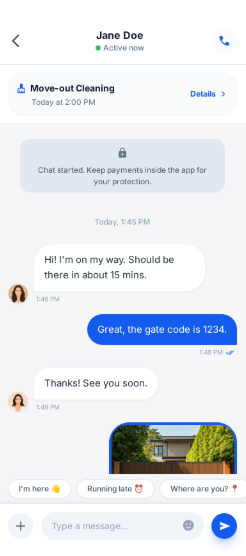 In-app Chat