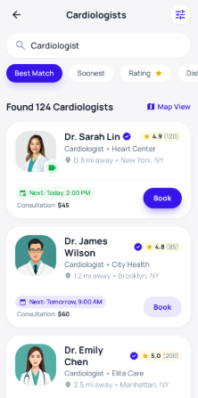 Search specialists near you