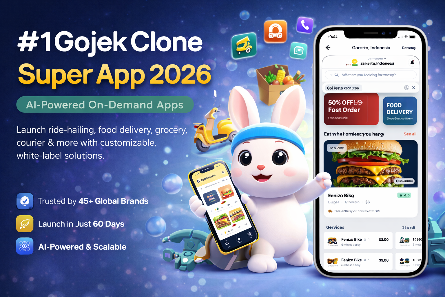 Best-Gojek-Clone-app