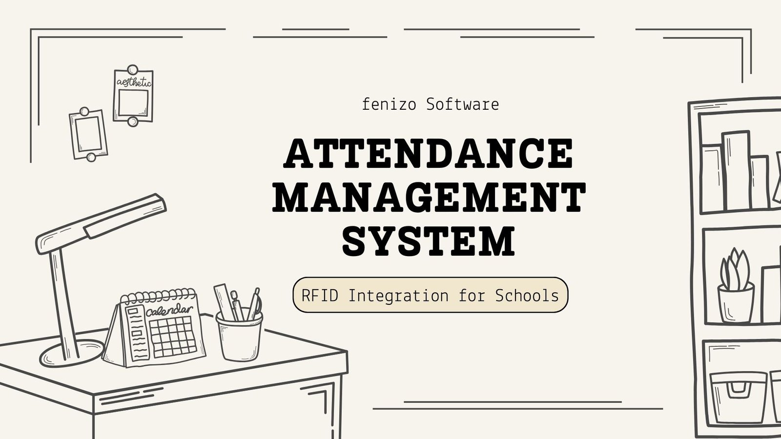 Attendance Management System with Biometric & RFID Integration for Schools